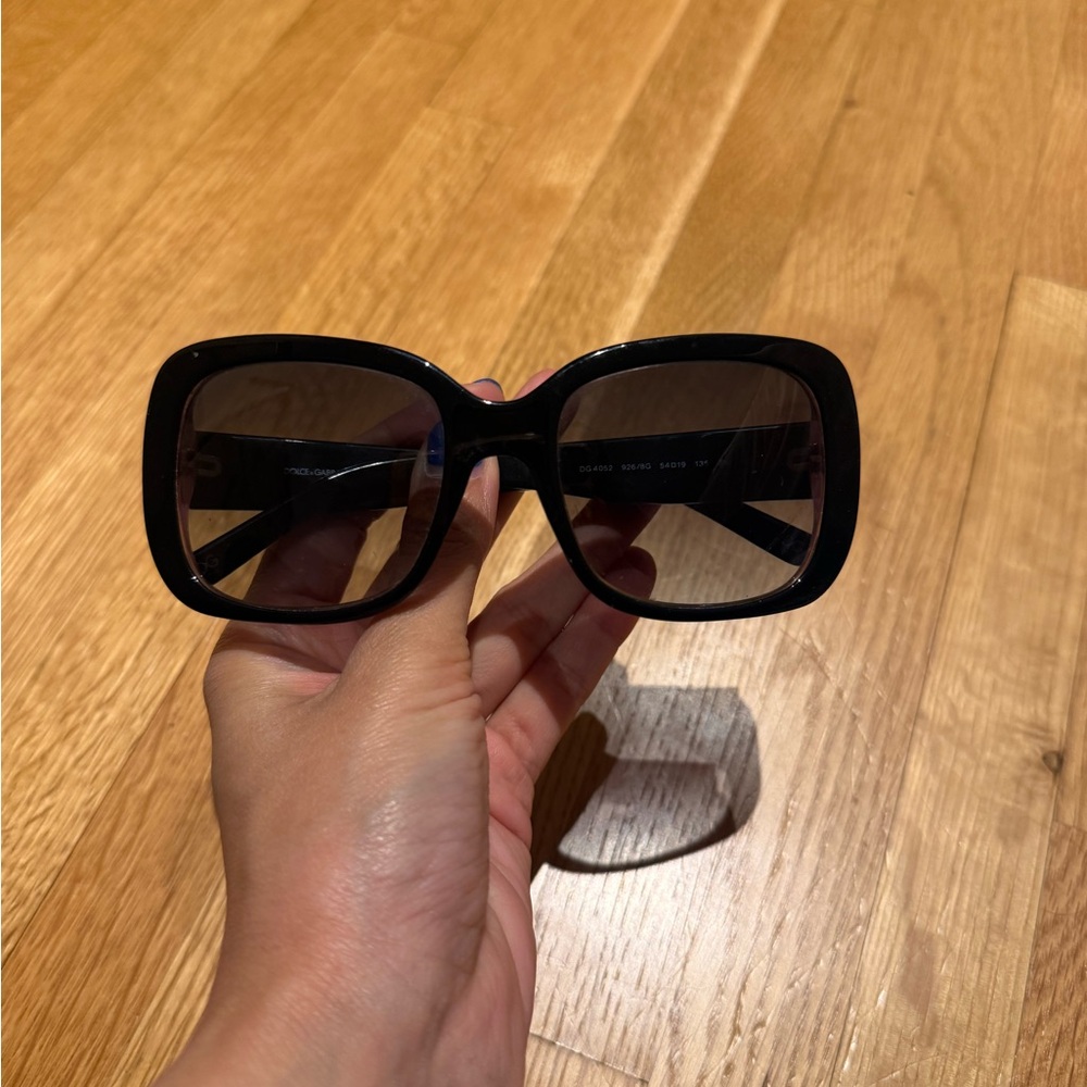 Dolce and Gabbana D & G Black Sunglasses